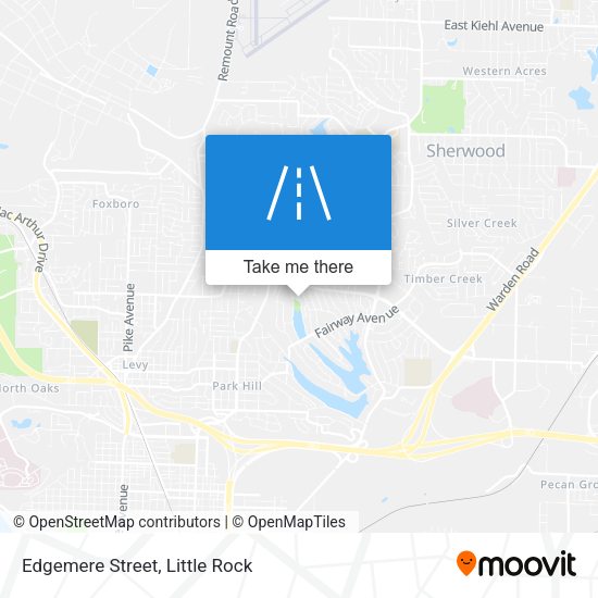 Mapa de Edgemere Street