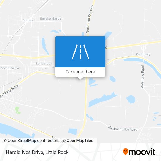 Mapa de Harold Ives Drive