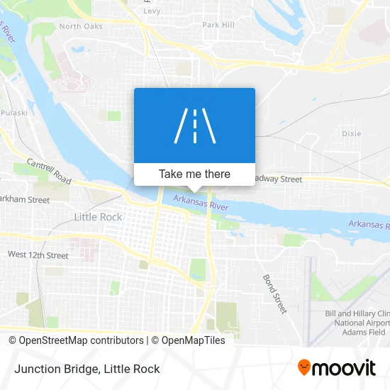 Junction Bridge map