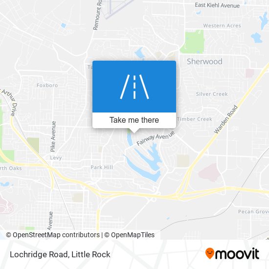 Mapa de Lochridge Road