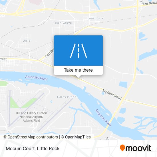 Mccuin Court map