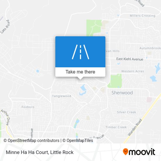 Minne Ha Ha Court map