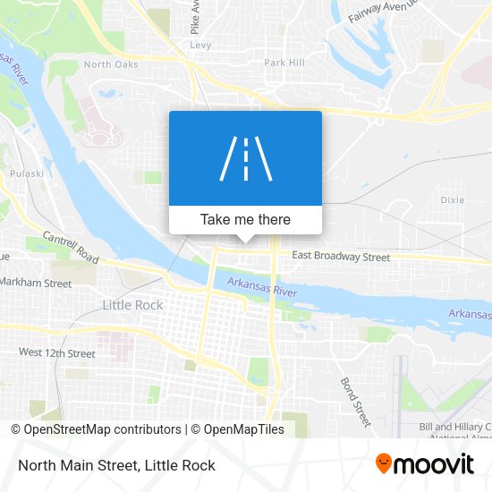 Mapa de North Main Street