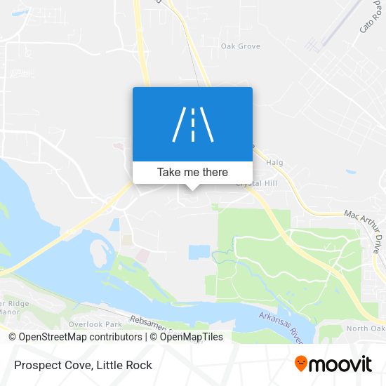 Mapa de Prospect Cove