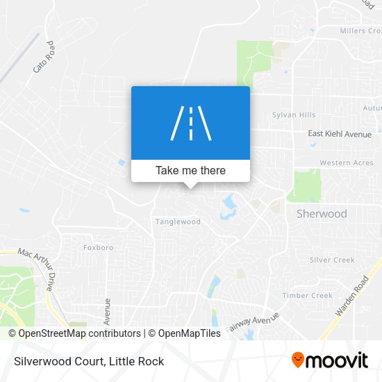 Mapa de Silverwood Court