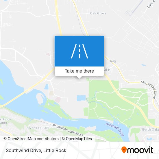 Southwind Drive map