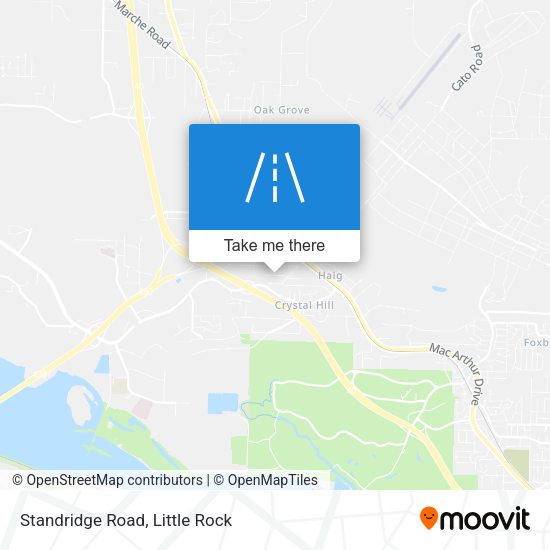 Mapa de Standridge Road