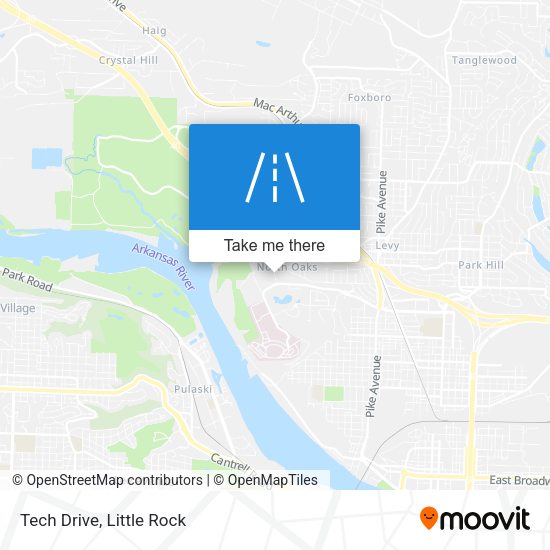 Mapa de Tech Drive