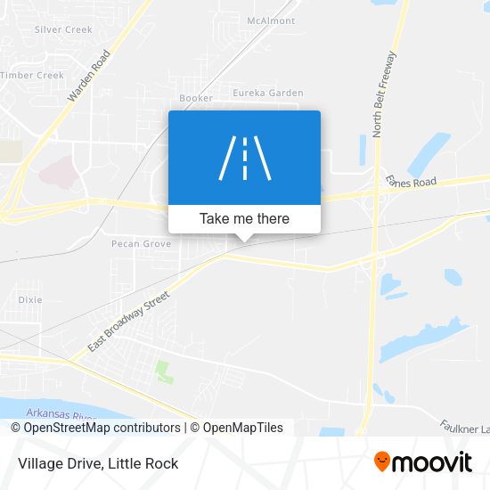 Mapa de Village Drive