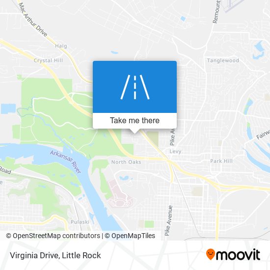 Virginia Drive map