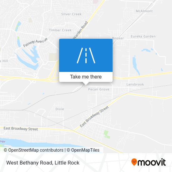 Mapa de West Bethany Road
