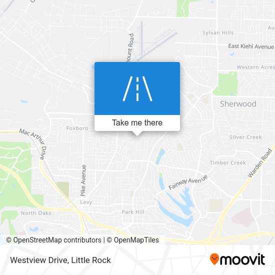 Mapa de Westview Drive