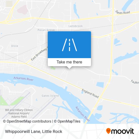 Mapa de Whippoorwill Lane