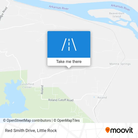 Red Smith Drive map