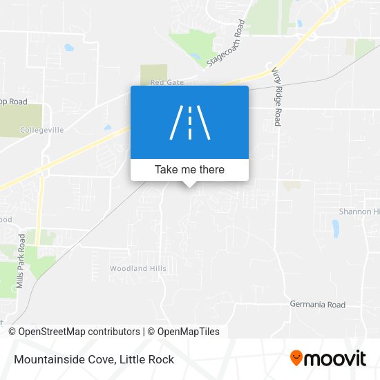Mapa de Mountainside Cove