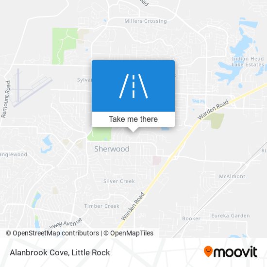 Alanbrook Cove map