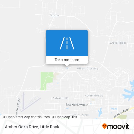 Amber Oaks Drive map