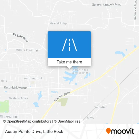 Austin Pointe Drive map