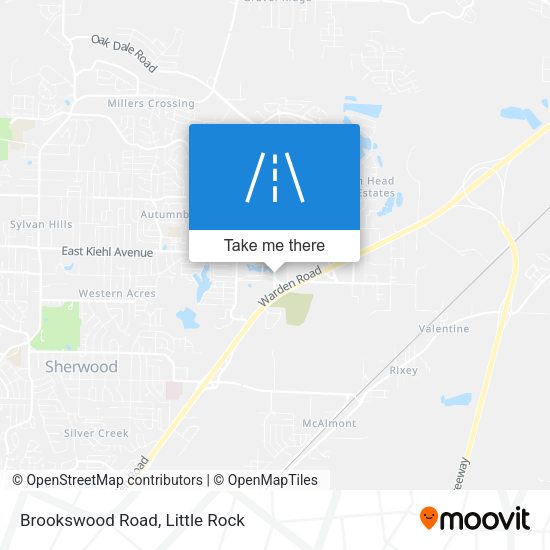 Mapa de Brookswood Road