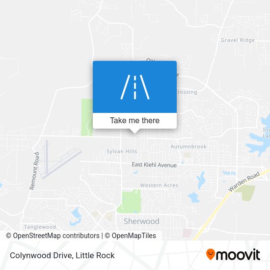 Colynwood Drive map