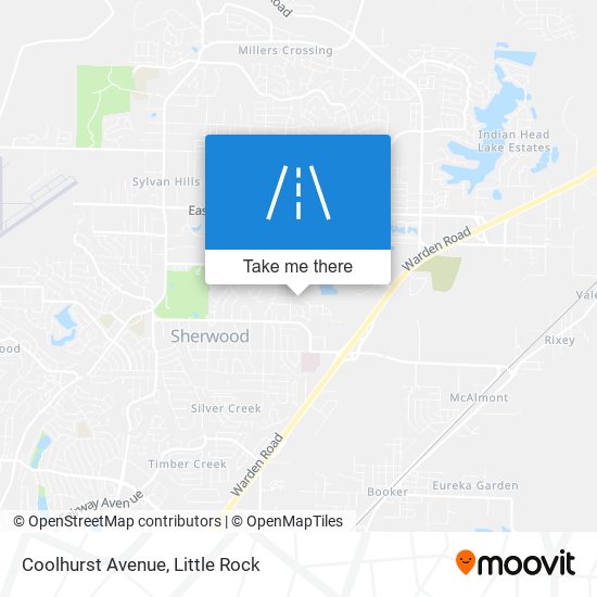 Coolhurst Avenue map