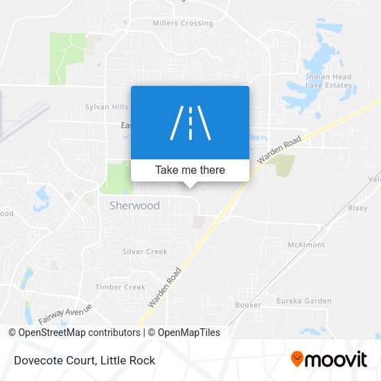 Dovecote Court map