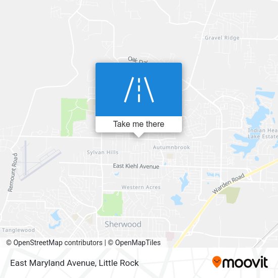 East Maryland Avenue map