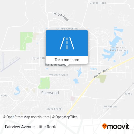 Fairview Avenue map