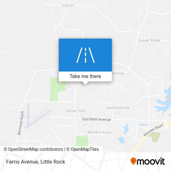 Mapa de Farris Avenue