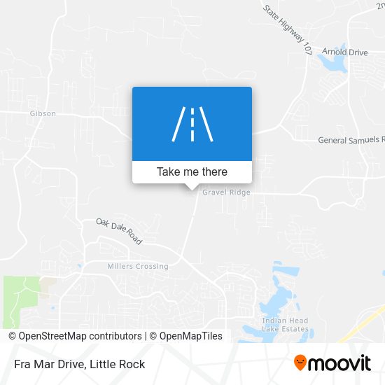 Mapa de Fra Mar Drive
