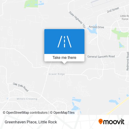 Mapa de Greenhaven Place