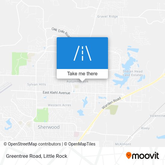 Mapa de Greentree Road
