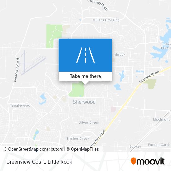 Mapa de Greenview Court