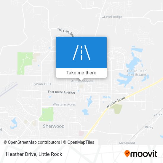Mapa de Heather Drive