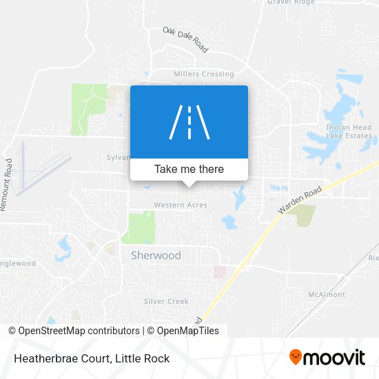 Heatherbrae Court map