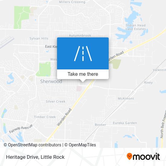 Heritage Drive map