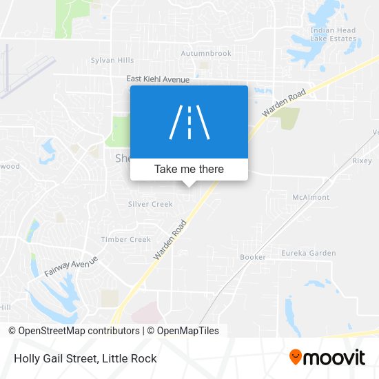 Holly Gail Street map