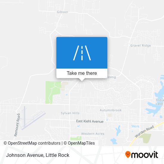 Mapa de Johnson Avenue