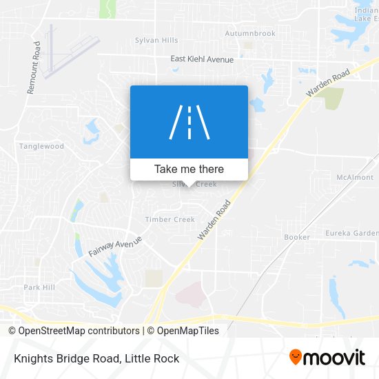 Knights Bridge Road map