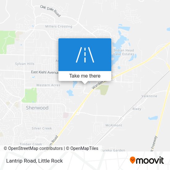 Mapa de Lantrip Road