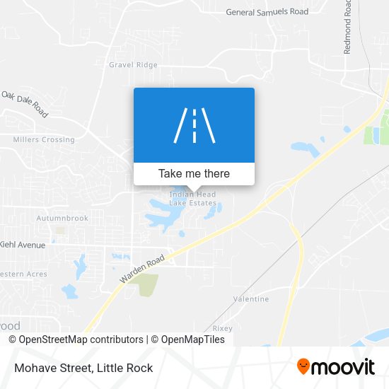 Mapa de Mohave Street