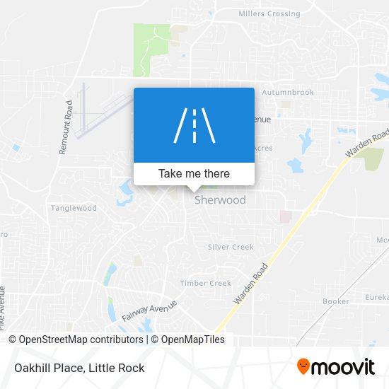 Oakhill Place map