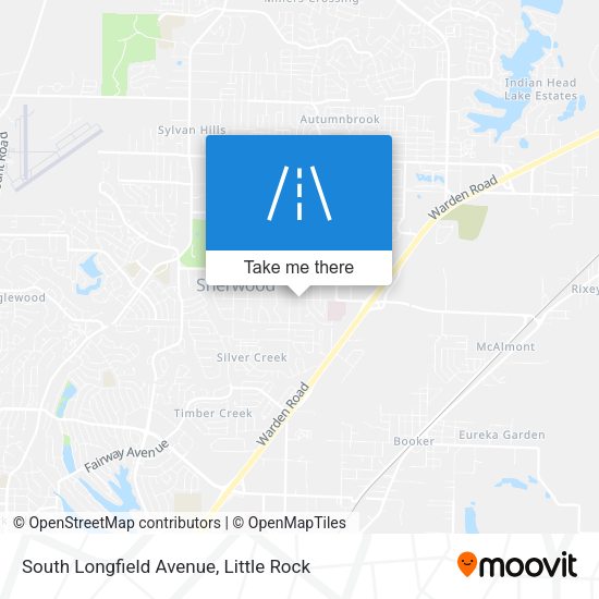 South Longfield Avenue map