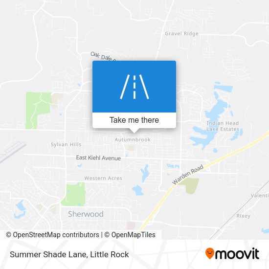 Mapa de Summer Shade Lane