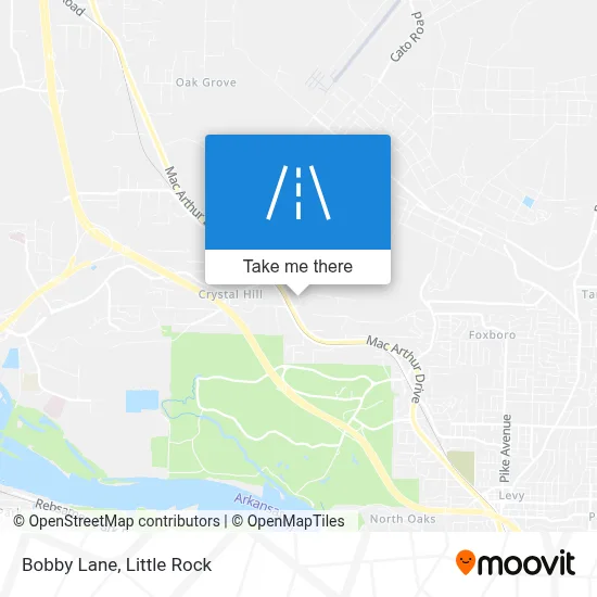 Bobby Lane map