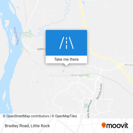 Mapa de Bradley Road