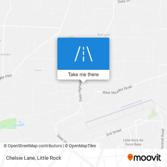 Chelsie Lane map