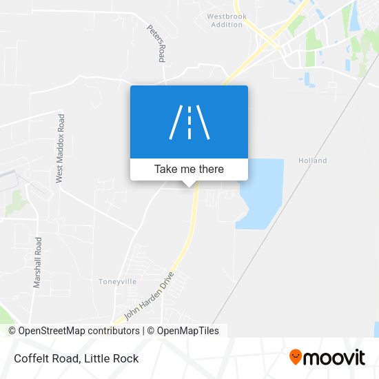 Mapa de Coffelt Road
