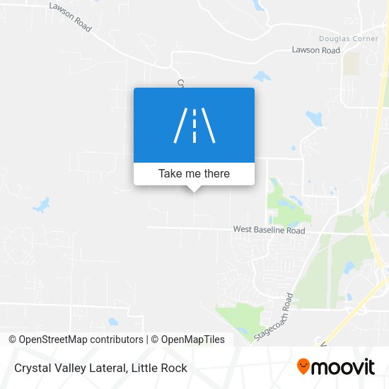 Mapa de Crystal Valley Lateral