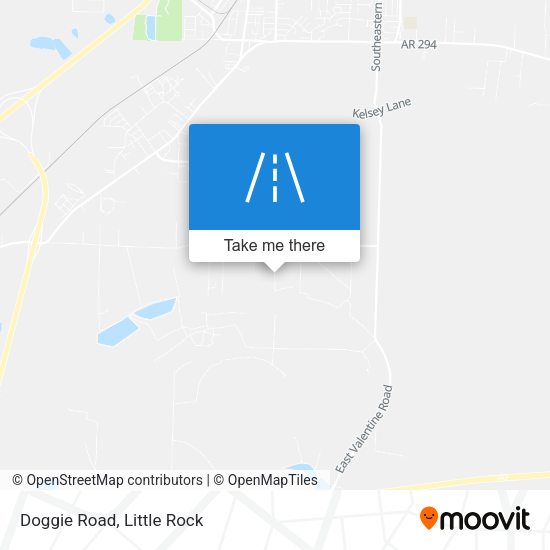 Mapa de Doggie Road